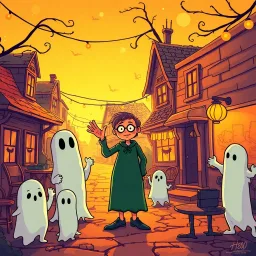 Whose Ghost Is It Anyway? - Text-based game
