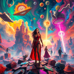 Spectrum Wars: Which Dimension is It, Anyway? - Text-based game