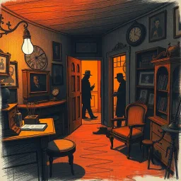 Whose Shadow Is That? - Text-based game