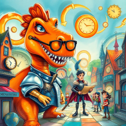 Time-travel Comedy text games