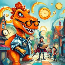 Chronoscribe: Whose Time Is It Anyway? - Text-based game