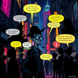 Whose Shadow Is That? - Text-based game
