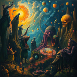 Nightmare Chronicles: Who's Dreaming This? - Text-based game