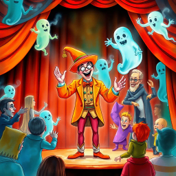 Whose Ghost Is It Anyway? - Text-based game