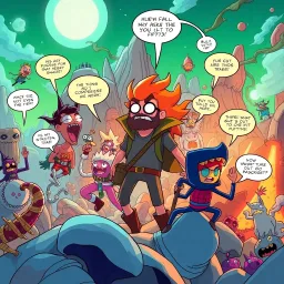 Ego Odyssey: Whose Adventure Is It Anyway? - Text-based game