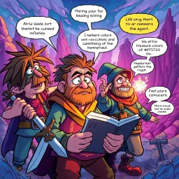 MetaQuest: Whose Adventure is it Anyway? - Text-based game