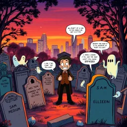 Whose Ghost Is It Anyway? - Text-based game