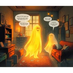 Ghostly Connections - Text-based game