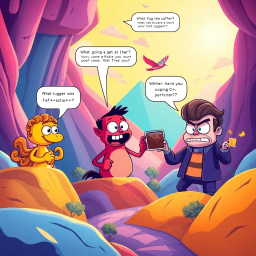 Code Swap Chronicles: Whose Hello Is It Anyway? - Text-based game