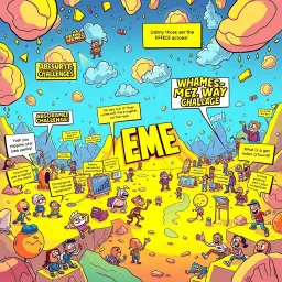 Meme Mayhem: Who's Laughing Now? - Text-based game