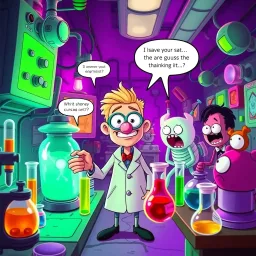 Whose Lab is it Anyway? - Text-based game