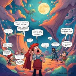 MetaQuest: Whose Adventure is it Anyway? - Text-based game