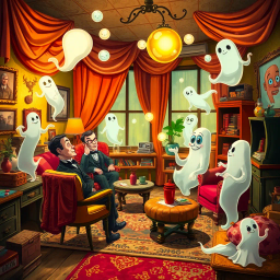 Whose Ghost Is It Anyway? - Text-based game