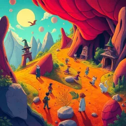 Quest Quagmire: Whose Adventure Is It Anyway? - Text-based game