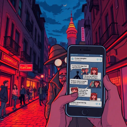 Whose Phone Is This Anyway? - Text-based game