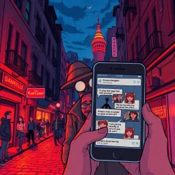 Whose Phone Is This Anyway? - Text-based game