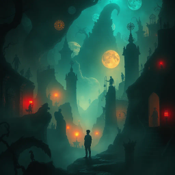 Nightmare Chronicles: Who's Dreaming This? - Text-based game