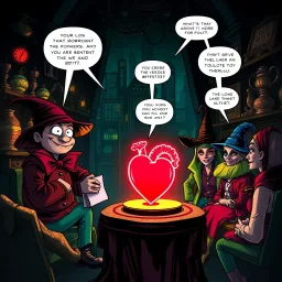 Whose Heart Is It, Anyway? - Text-based game