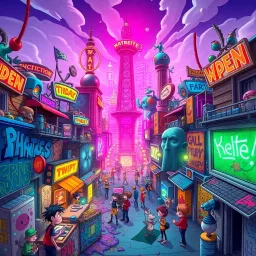 Metamayhem: Whose Adventure Is It Anyway? - Text-based game