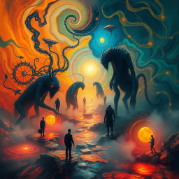 Nightmare Chronicles: Who's Dreaming This? - Text-based game
