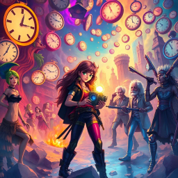Chronocrux: Whose Time Is It Anyway? - Text-based game