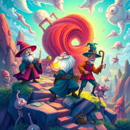 Metaquest: Whose Adventure is it Anyway? - Text-based game