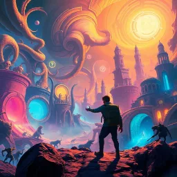 Spectrum Wars: Which Dimension Is It, Anyway? - Text-based game