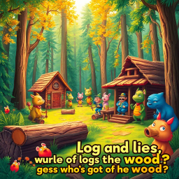 Logjam Chronicles: Whose Logs Are These, Anyway? - Text-based game