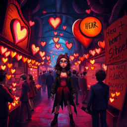 Whose Heart Is It, Anyway? - Text-based game