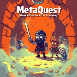 MetaQuest: Whose Adventure Is It Anyway? - Text-based game