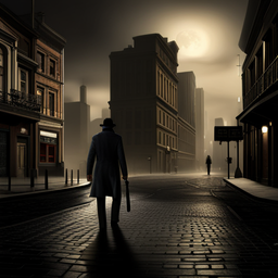 Rogue Detective: Cursed City - Text-based game