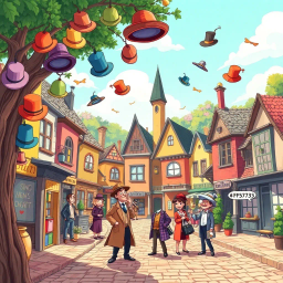 Whose Hat Is It Anyway? - Text-based game