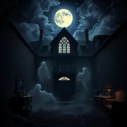 Secrets of the Moonlit Mansion - Text-based game