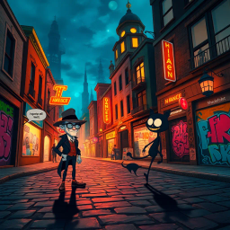 Whose Shadows Are These? - Text-based game