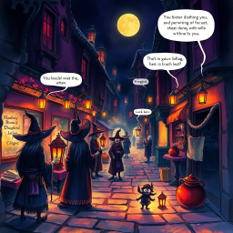 Shadowplay: Whose Witchcraft is it Anyway? - Text-based game