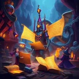 Revenge of the Word Wizards - Text-based game