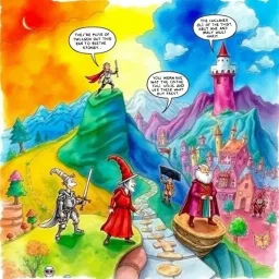 Questception: Whose Adventure Is It Anyway? - Text-based game