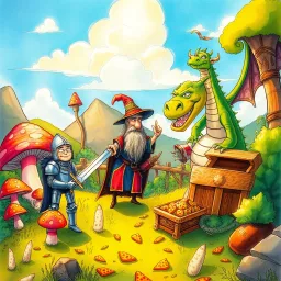 Chronicles of the Clueless: Whose Quest Is It Anyway? - Text-based game