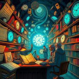 Chronoscribe: Whose Time Is It Anyway? - Text-based game