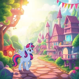 Mysterious Mane: Chronicles of Friendship - Text-based game