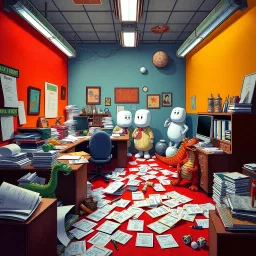 Chaos Chronicles: The Bizarre Bureaucracy - Text-based game