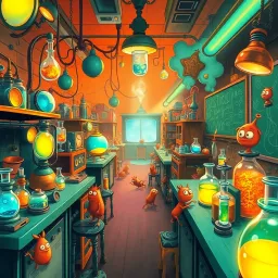 Whose Lab Is It Anyway? - Text-based game