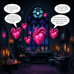Whose Heart Is It Anyway? - Text-based game