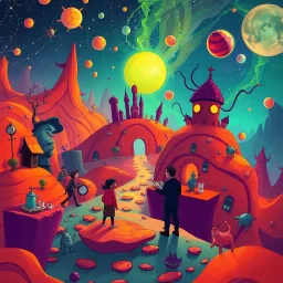 Chronicles of Chaos: Whose World is it Anyway? - Text-based game