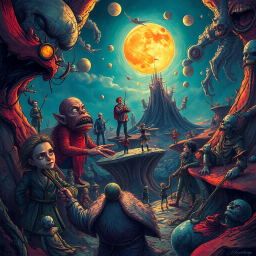 Chronicles of Chaos: Whose World is It Anyway? - Text-based game