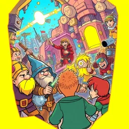 Chronicles of Chaos: Whose World Is It Anyway? - Text-based game