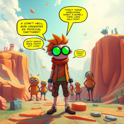 MetaQuest: Whose Adventure Is It Anyway? - Text-based game