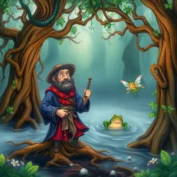 Quagmire Quest: Whose Adventure Is It Anyway? - Text-based game