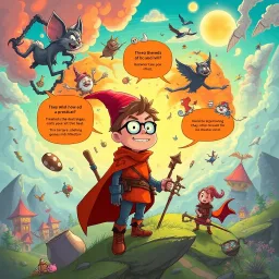 Questception: Whose Adventure is it Anyway? - Text-based game