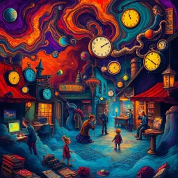 Nightmare Exchange: Whose Dream Is It Anyway? - Text-based game